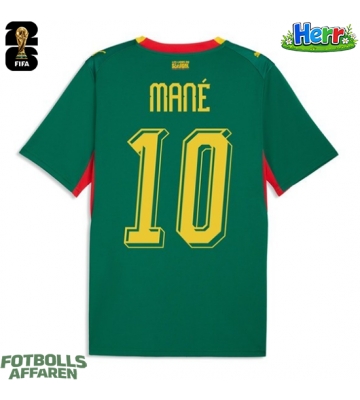 Senegal Sadio Mane #10 Bortatröja VM 2026 Kortärmad